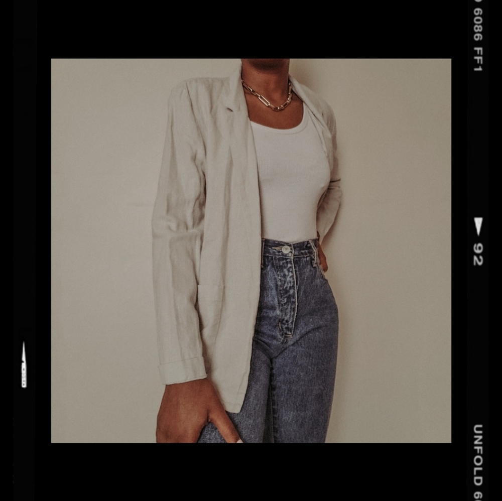 ☆ Linen Blazer ☆